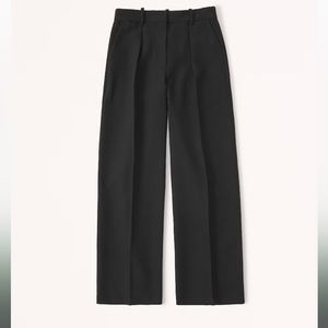 BLUE A&F wide leg trousers